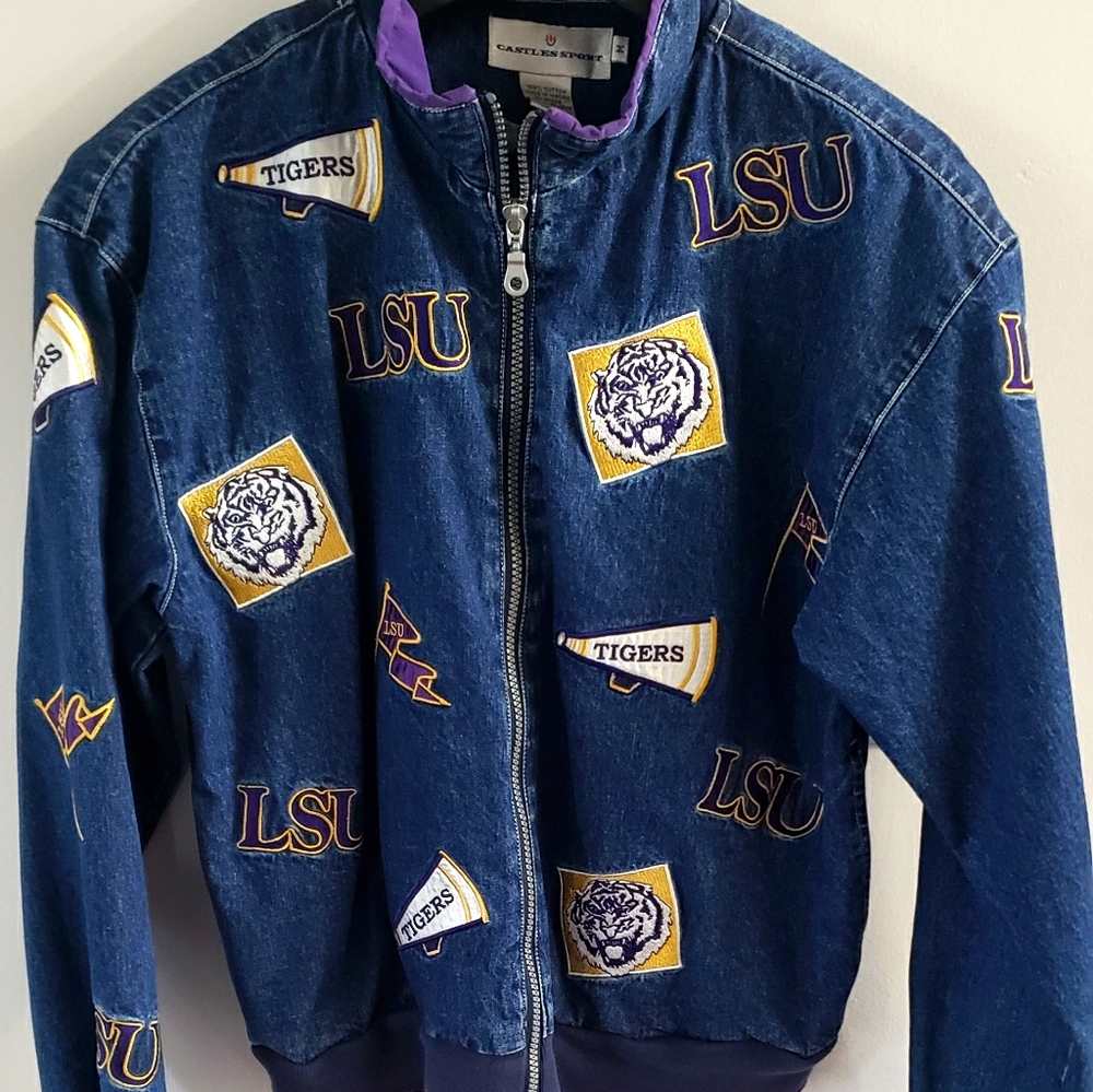 Vintage LSU Denim Jacket